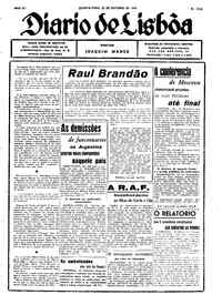 Quarta, 20 de Outubro de 1943 (1ª edição)