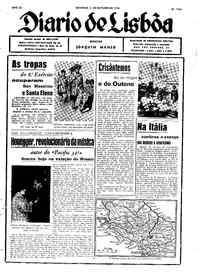 Domingo, 31 de Outubro de 1943 (1ª edição)