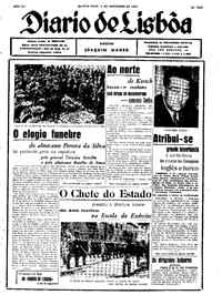 Quinta,  4 de Novembro de 1943 (1ª edição)