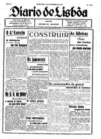 Terça,  9 de Novembro de 1943 (3ª edição)