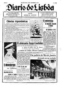 Segunda, 22 de Novembro de 1943 (1ª edição)