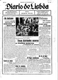 Domingo, 26 de Dezembro de 1943 (1ª edição)