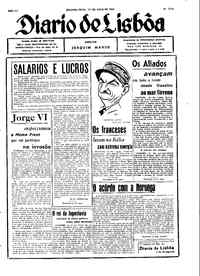 Segunda, 15 de Maio de 1944 (1ª edição)