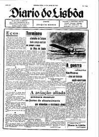 Segunda, 10 de Julho de 1944 (1ª edição)
