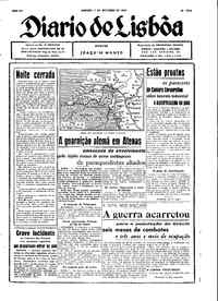 Sábado,  7 de Outubro de 1944 (1ª edição)