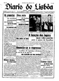 Domingo, 29 de Abril de 1945 (1ª edição)