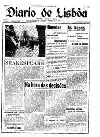 Segunda, 30 de Abril de 1945 (1ª edição)