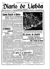 Segunda, 11 de Fevereiro de 1946 (1ª edição)