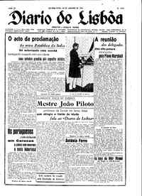 Quinta, 26 de Janeiro de 1950