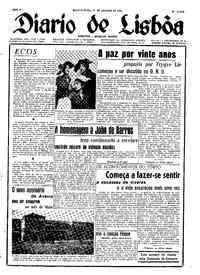 Quinta, 31 de Janeiro de 1952