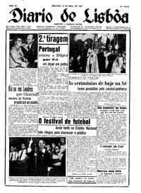 Domingo, 13 de Abril de 1952 (2ª edição)