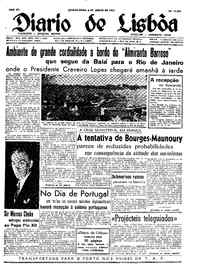 Quinta,  6 de Junho de 1957