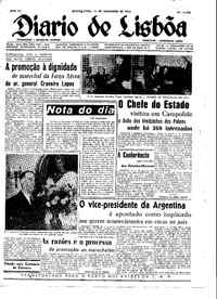 Quinta, 13 de Novembro de 1958 (2ª edição)