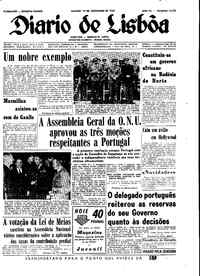 Sábado, 15 de Dezembro de 1962 (1ª edição)