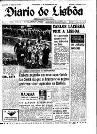 Sexta, 11 de Novembro de 1966 (1ª edição)