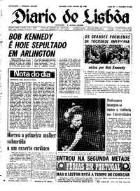 Sábado,  8 de Junho de 1968 (1ª edição)