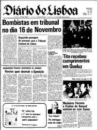 Quarta, 19 de Outubro de 1977