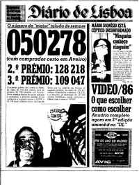 Quinta, 18 de Dezembro de 1986